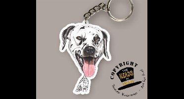 Sleutelhanger Hond Dalmatier