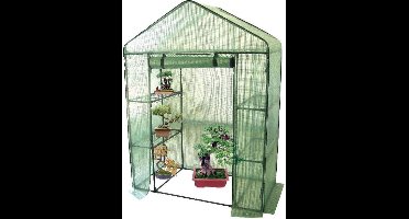 Hm Kweekkas Hoog - Kweekbakken - 140x73x200 cm Groen