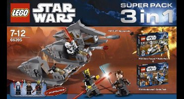 Lego Star Wars 3 on 1 Super Pack 66395
