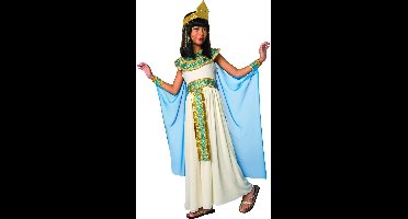 Vegaoo - Zwarte Egyptische koningin kostuum voor meisjes