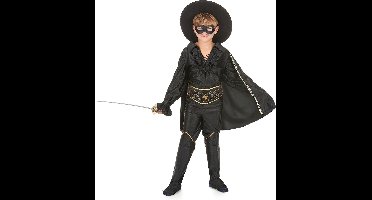 Vegaoo - Zwarte musketier kostuum voor jongens