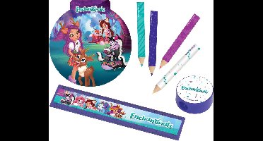 Amscan Schrijfwarenset Enchantimals 16-delig