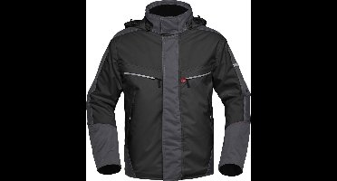 Parka Attitude Zwart/charcoal Grijs Mt. M Zwart/charcoal Grijs Mt. M