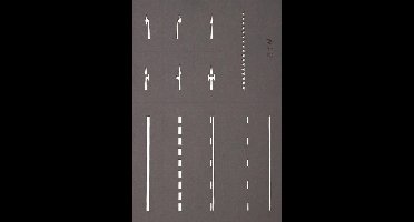 NOCH 34240 N Straatmarkering-sjablonen