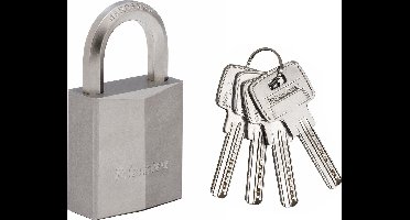MasterLock Hangslot - Vernikkeld Massief Messing - 40mm - 1145PEURD
