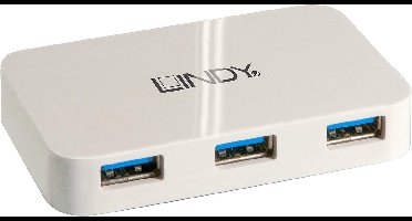 USB Hub LINDY 43143 White