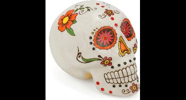 Vegaoo - Kleurrijke Dia de los Muertos schedel decoratie