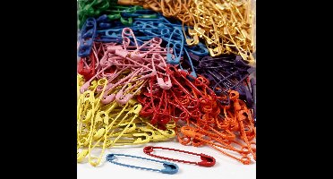 Veiligheidsspelden l: 34 mm dikte 0 8-1 00 mm 10x100stuks