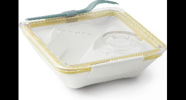 Black&Blum Appetit Lunchbox 19x19x5.5 cm - 880 ml - Honinggeel
