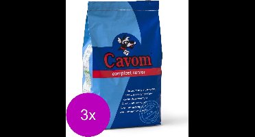 Cavom Compleet Senior Rund&Vlees - Hondenvoer - 3 x 5 kg