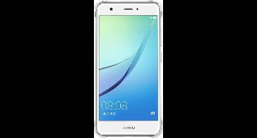 Huawei Nova PC+PU Backcover - Wit