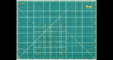 Onderlegger voor rolmessen cm/inch 45 x 60 cm / 17 x 23 inch - Onderlegger en snijmat - Prym