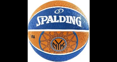 Spalding Basketbal NBA NY Knicks Oranje/Blauw Maat 7