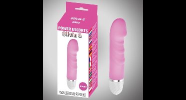Vibrators Voor Vrouwen – Tarzan Vibrator – Clitoris En G-spot Stimulator – Duo-Vibrator - Power Escorts - Olivia G - G Spot Vibrator - 16,5 cm - 10-Speed - BR82 - Roze - gave Cadeaubox