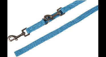 Flamingo Hondenriem Trainingslijn Jannu Blauw - Blauw - 200 cm x 20 mm