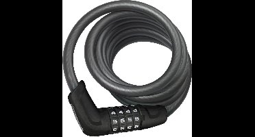 Abus - kabelslot tresor cijfercode - 6512C/180 zwart