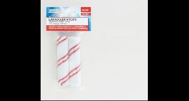 Muur vacht anti-spat verfroller nylon pluisvrij 6,2 x 25 cm - Verfspullen - Schildersbenodigheden