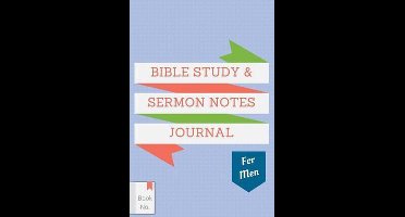 Bible Study & Sermon Notes Journal for Men