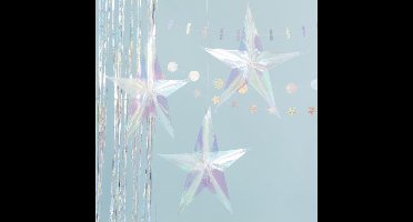 Jolly Good Vibes – Star decoration – Irides glitter
