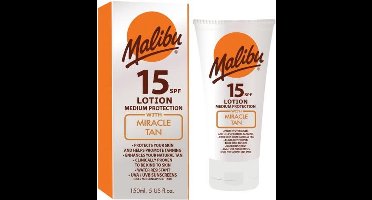Malibu lotion spf 15 + miracle self tan