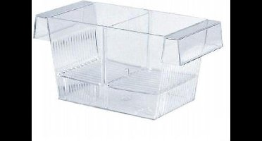 Drijvend kweekbakje voor vissen