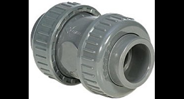Terugslagklep Teflon 63mm