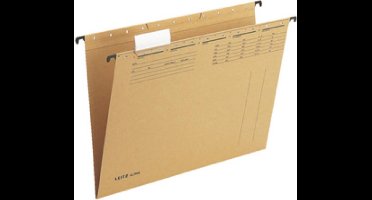 Leitz Alpha® Hangmap met korte zijde open Natuurbruin