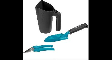 Startkit handgereedschap + kan in fruitkist