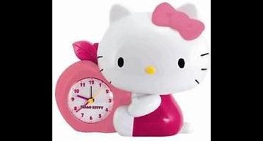 Hello Kitty Spaarpot - Wekker - Kunststof - Roze