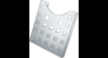 H6102508 Prospekthalter A4 grau/transparent