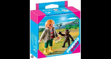 Playmobil Dierenarts Met Gorilla-Baby  - 4757