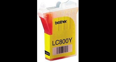 Brother LC800Y - Inktcartridge / Geel
