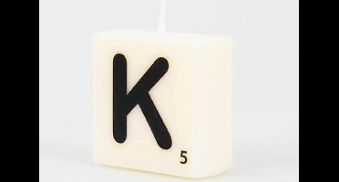 Letter Kaarsje - K