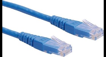 ROLINE UTP patchkabel Cat6 blauw 10m