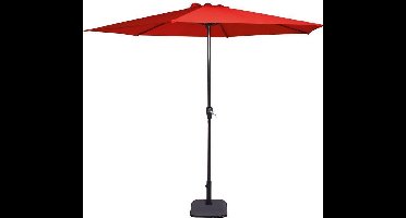 Parasol Gemini Rood 3 meter doorsnee 53021
