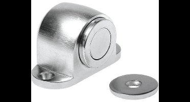 Protect-It deurvastzetter magnetic chroom satin 31 x h34 1 st.