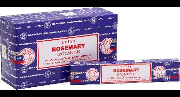 Satya Rosemary - Rozemarijn wierookstokjes - 12 doosjes van 15 gram