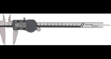 Digitale schuifmaat in roestvrij staal 200x50 mm 0,01 mm / inch met HOLD-functie en glazen schaal MIB CGR200