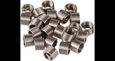 Silverline Schroefdraadhulzen (M5 X 0,8 mm, 25 Stuks )