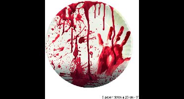 8 Kartonnen Borden Bloed