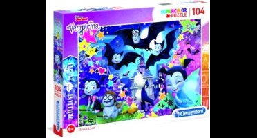 Clementoni Puzzel Brilliant Puzzle Vampirina 104 Stukjes