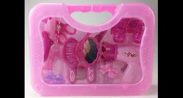 Jonotoys Beautycase Met Accessoires Roze