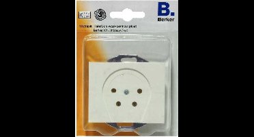 BERKER K1 Telefoon wandcontactdoos - Inbouw - Wit