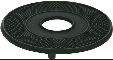 Cosy&Trendy Onderzetter - Gietijzer  - Ø 13,5 cm - Zwart