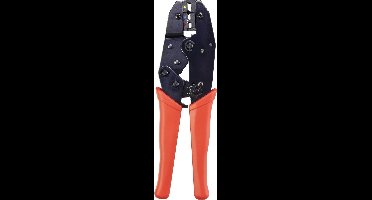 TOOLCRAFT 1486609 Krimptang 1 stuks Geïsoleerde kabelschoenen, Geïsoleerde connectoren (male), Geïsoleerde stootverbind