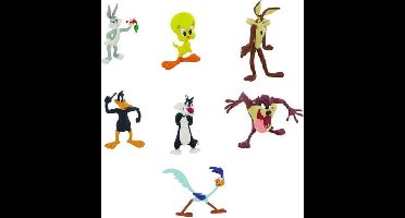 Looney Tunes - speelset 7 stuks +/-8 cm