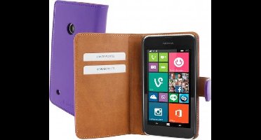 Mobiparts Premium Wallet Case Nokia Lumia 530 Purple