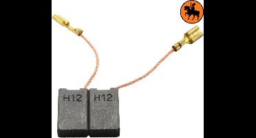 Koolborstelset voor Kress zaag 1600 KS - 6,3x12,5x20mm