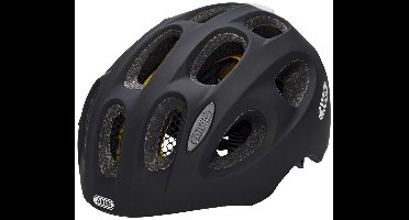 ABUS Youn-I MIPS Fietshelm Kinderen, zwart Hoofdomtrek M | 52-57cm