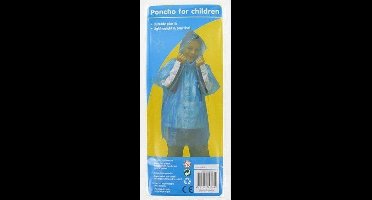 Amigo Regenponcho kind geel
